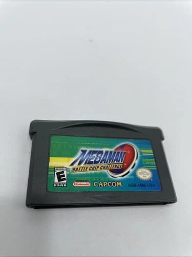 Mega Man Battle Chip Challenge Nintendo Game Boy Advance GBA Authentic