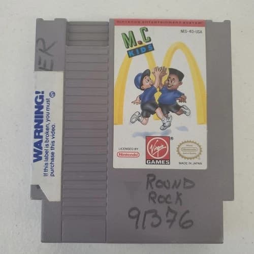 M.C. Kids (Nintendo Entertainment System, 1992) Priced For Condition