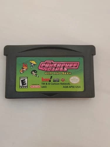 Powerpuff Girls: Him and Seek Nintendo Game Boy Advance Game Cartridge 2002 SC3