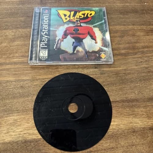 Blasto (Sony, PlayStation 1, 1998 PS1) CIB Tested Complete