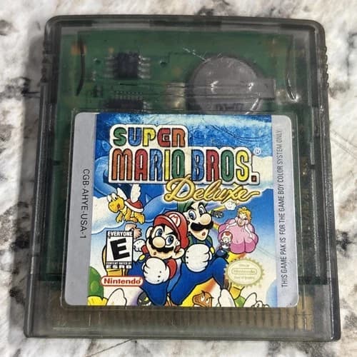 Super Mario Bros. Deluxe (Nintendo Game Boy Color, 1999)