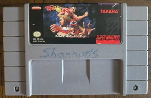 Fatal Fury - Super Nintendo SNES Classic Fighting Retro