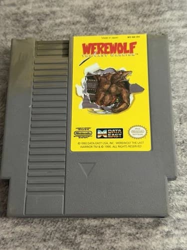 Werewolf The Last Warrior (Nintendo NES 1990)