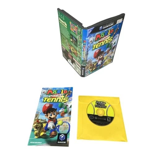 Nintendo GameCube NGC CIB COMPLETE TESTED Mario Power Tennis Best Seller