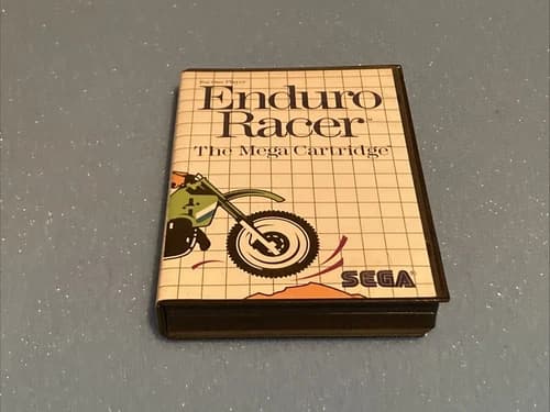 Enduro Racer (Sega Master, 1987) - Complete - Tested