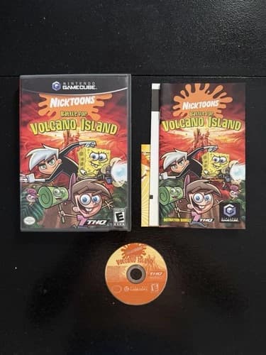 Nicktoons: Battle for Volcano Island (Nintendo GameCube, 2006)