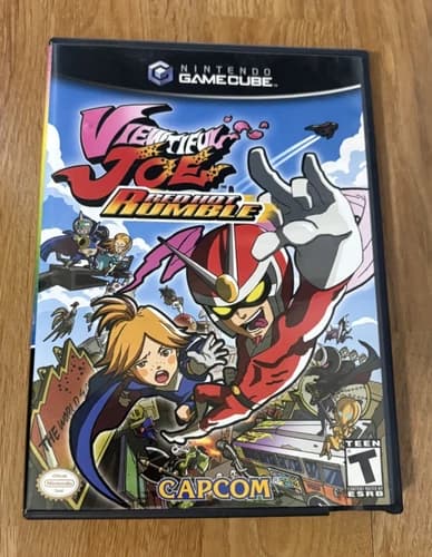 Viewtiful Joe: Red Hot Rumble GameCube CIB Complete Game Case Manual Tested