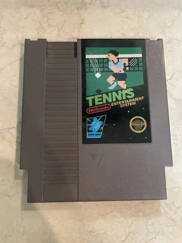 Tennis NES (Nintendo Entertainment System, 1985) Loose Cartridge Tested