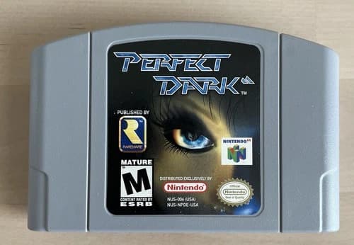 Perfect Dark Nintendo 64 N64 Authentic Tested Working