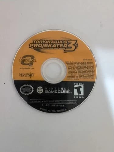Tony Hawk’s Pro Skater 3 – Nintendo GameCube – Disc Only – Tested & Working