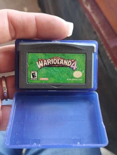 Wario Land 4 Nintendo Game Boy Advance GBA Authentic Cleaned Tested Saves