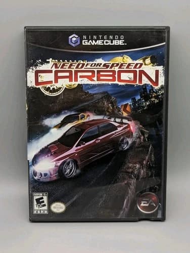 Need for Speed: Carbon Nintendo GameCube 2006 Black Label Complete in Box