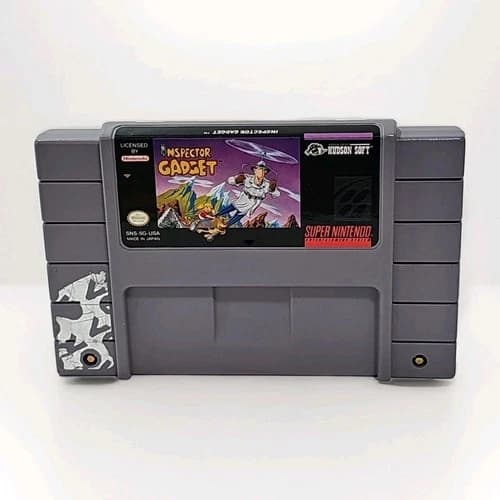 Inspector Gadget Nintendo SNES 1993 Cartridge Tested Working
