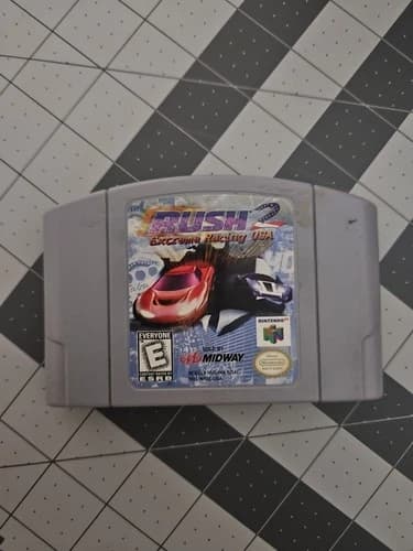 Rush 2 Extreme Racing USA (Nintendo 64 N64) - Authentic Cleaned & Tested