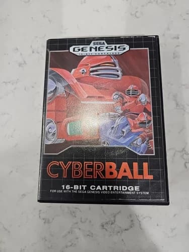 Cyberball- Sega Genesis Complete TESTED Excellent
