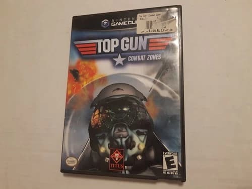 Top Gun: Combat Zones (Nintendo GameCube, 2001) COMPLETE