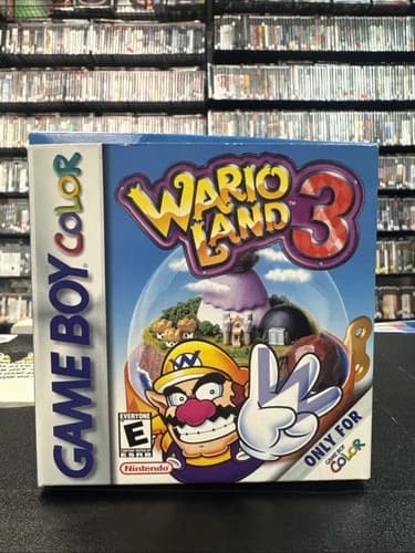 Wario Land 3 (Nintendo Game Boy Color, 2000) GBC - CIB