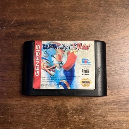 Earthworm Jim (Sega Genesis) Tested - Authentic