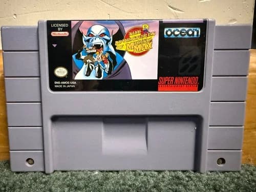 The Adventures of MIGHTY MAX for SNES Super Nintendo video game cart only TESTED