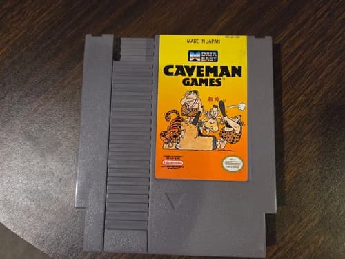Caveman Games (Nintendo Entertainment System, 1990) NES