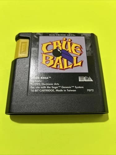 Crue Ball (Sega Genesis, 1992) loose Tested