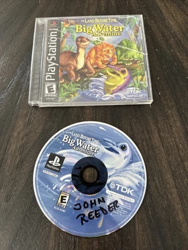 PlayStation 1 PS1 Game The Land Before Time: Big Water Adventure CIB Complete