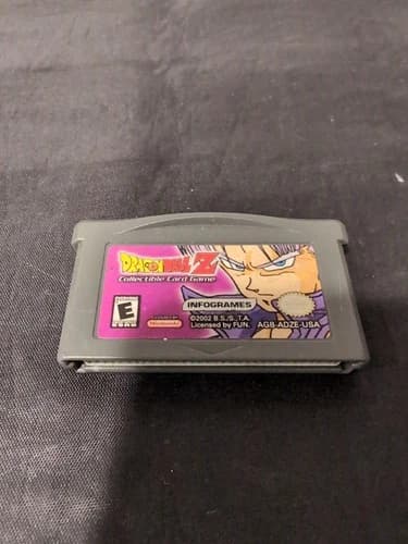 Dragon Ball Z Collectible Card Game GBA (Nintendo Game Boy Advance, 2002)