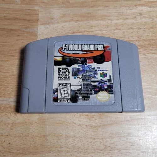 F-1 World Grand Prix N64 Nintendo 64, 1998 - Tested
