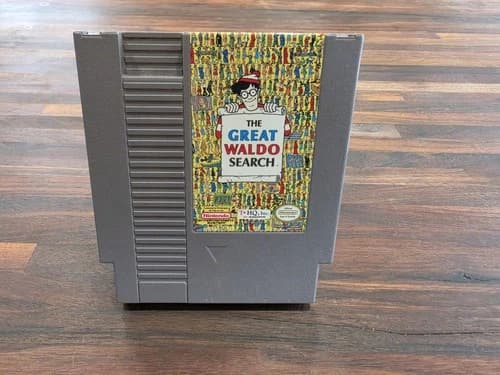 The Great Waldo Search NES Nintendo Authentic Game Cartridge - Cleaned & Tested