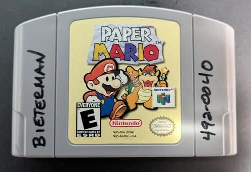 Paper Mario (Nintendo 64 N64, 2001)