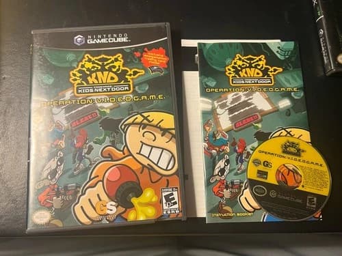 Codename: Kids Next Door Operation: V.I.D.E.O.G.A.M.E - Gamecube CIB TESTED