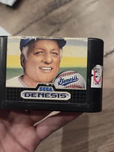 Tommy Lasorda Baseball (Sega Genesis, 1989) CART ONLY