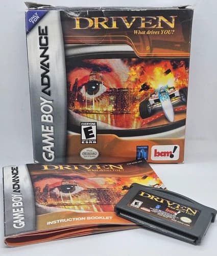 Nintendo Driven Gameboy Advance CIB Shipped With Protector *See Photos