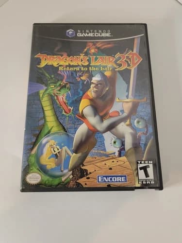 Dragon's Lair 3D: Return to the Lair (Nintendo GameCube, 2002) Complete w/Manual