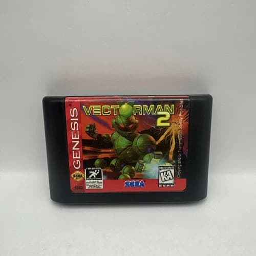 Vectorman 2 SEGA Genesis 1996 Game Cartridge