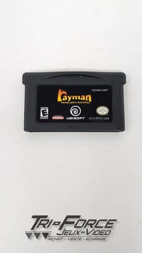 Rayman Hoodlum's Revenge Nintendo Gameboy Advance GBA Authentic Free shipping
