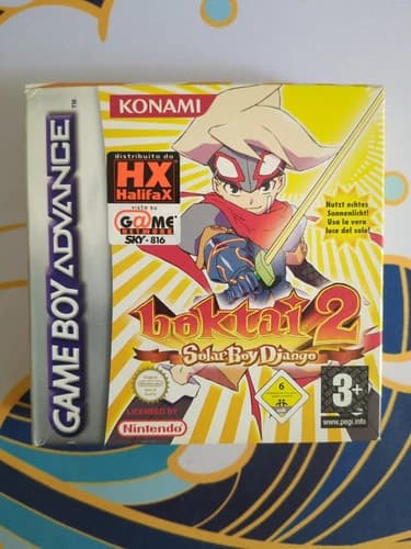 Boktai 2: Solar Boy Django (Nintendo Game Boy Advance, 2004)