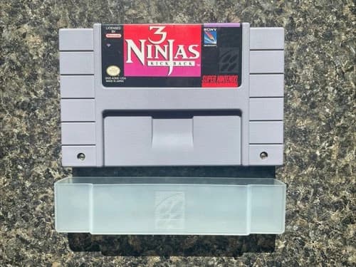 3 Ninjas Kick Back (Super Nintendo SNES) *VGC* ~ Authentic * Sony Imagesoft