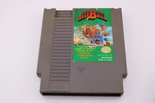 Bad News Baseball Nintendo NES 1990 Video Game