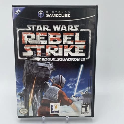 Star Wars Rogue Squadron III Rebel Strike Nintendo GameCube 100% Complete CIB