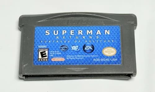 Gameboy Advance Game (GBA): Superman Returns - Authentic - Tested - Nintendo