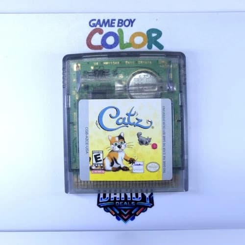 Catz GBC Authentic, Tested - Saves - GameBoy Color