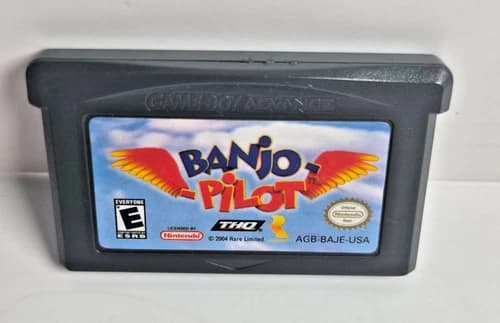 Banjo Pilot Game Boy Advance GBA Authentic Cartridge Tested Working