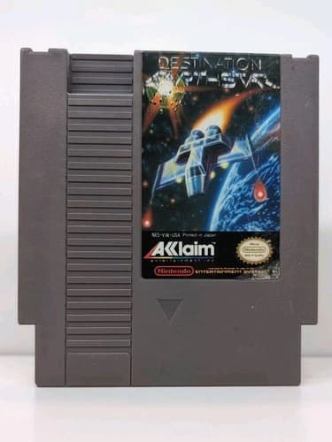 Destination Earthstar Nintendo Entertainment System NES Cleaned Tested
