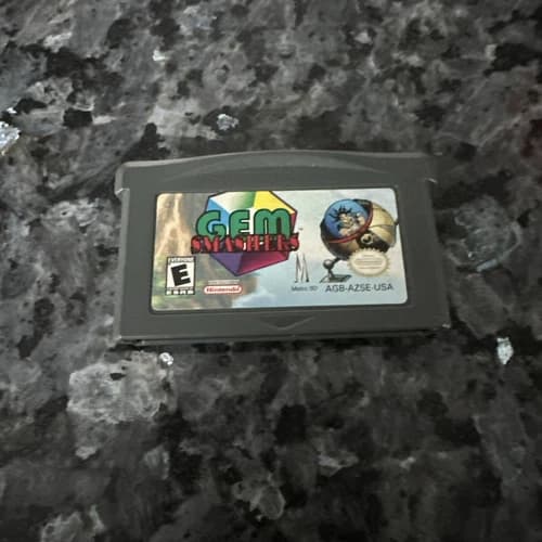Gem Smashers (Nintendo Game Boy Advance, 2003) Authentic GBA Cart Only Tested