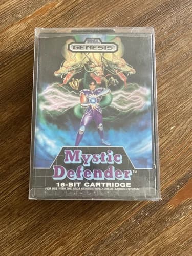 Mystic Defender (Sega Genesis) CIB COMPLETE AUTHENTIC TESTED w/ hangtag