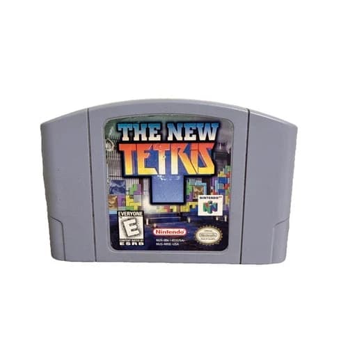 The New Tetris Game (Nintendo 64, 1999) N64 Authentic Tested