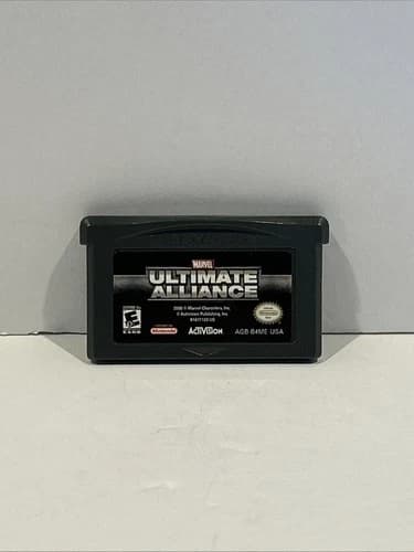 Marvel Ultimate Alliance Game Boy Advance GBA - Tested