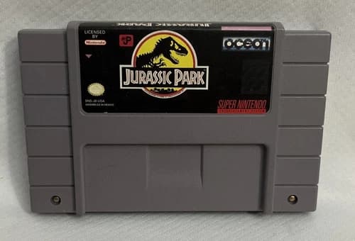 Vintage Jurassic Park (Super Nintendo Entertainment System, 1993) 💥