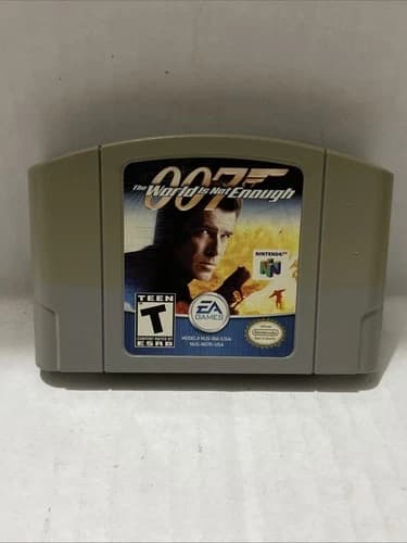 007 The World Is Not Enough (Nintendo 64, 1997) N64 Tested Works